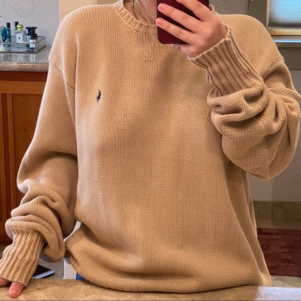 Polo by Ralph Lauren tan / nude sweater